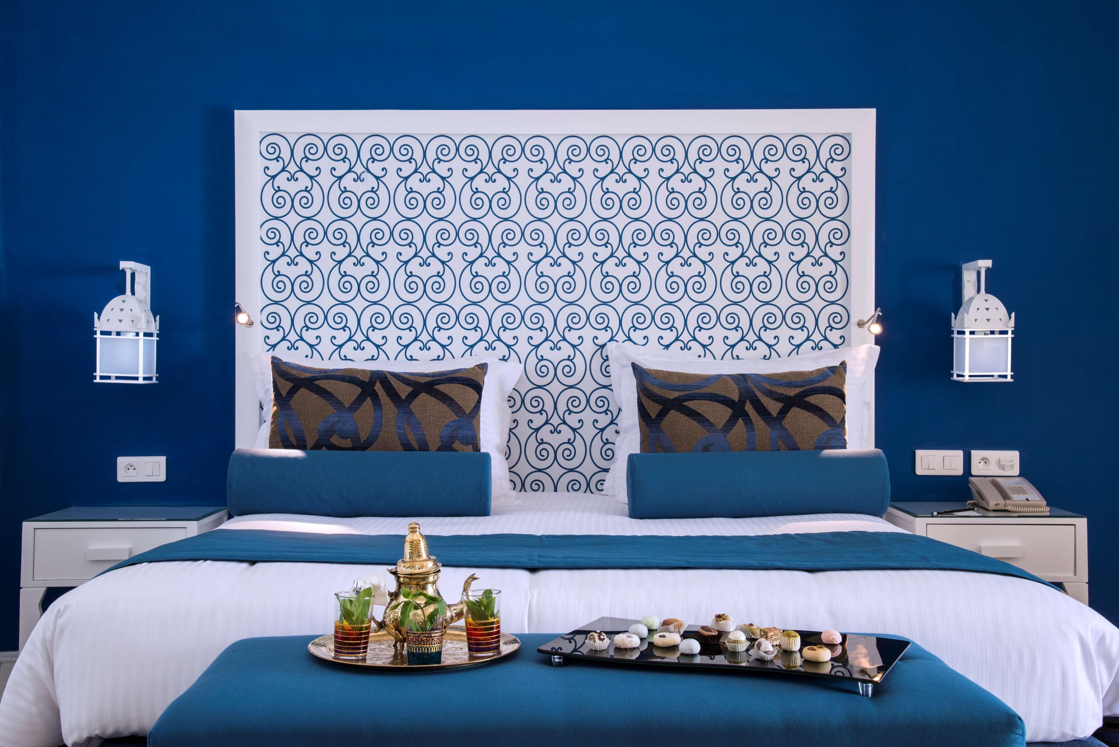 Radisson Blu Resort&Thalasso Hammamet Esterno foto A bedroom at the hotel